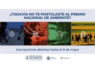 Premio Nacional de Ambiente 2021 - Plazo 9 de mayo